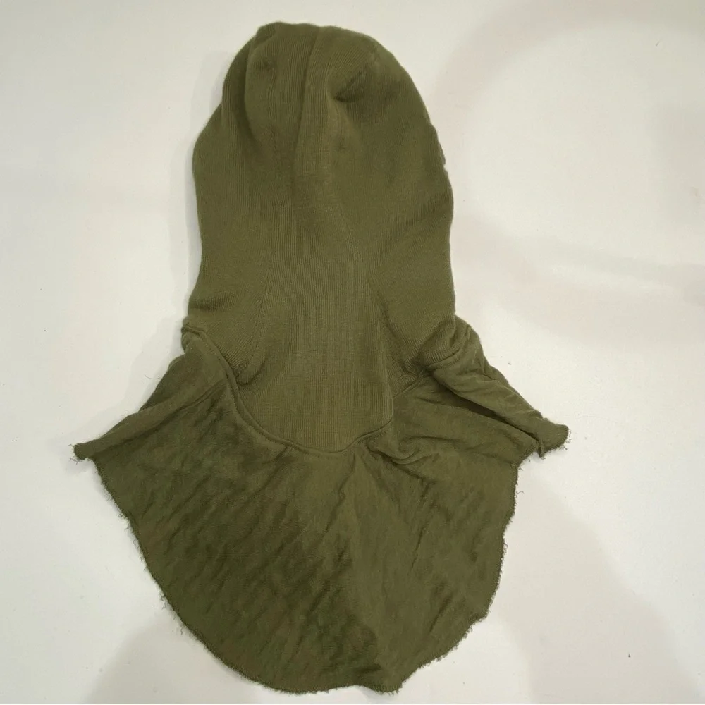 US Military Issue Combat Vehicle Crewmen’s Balaclava Hood Army Green One Size